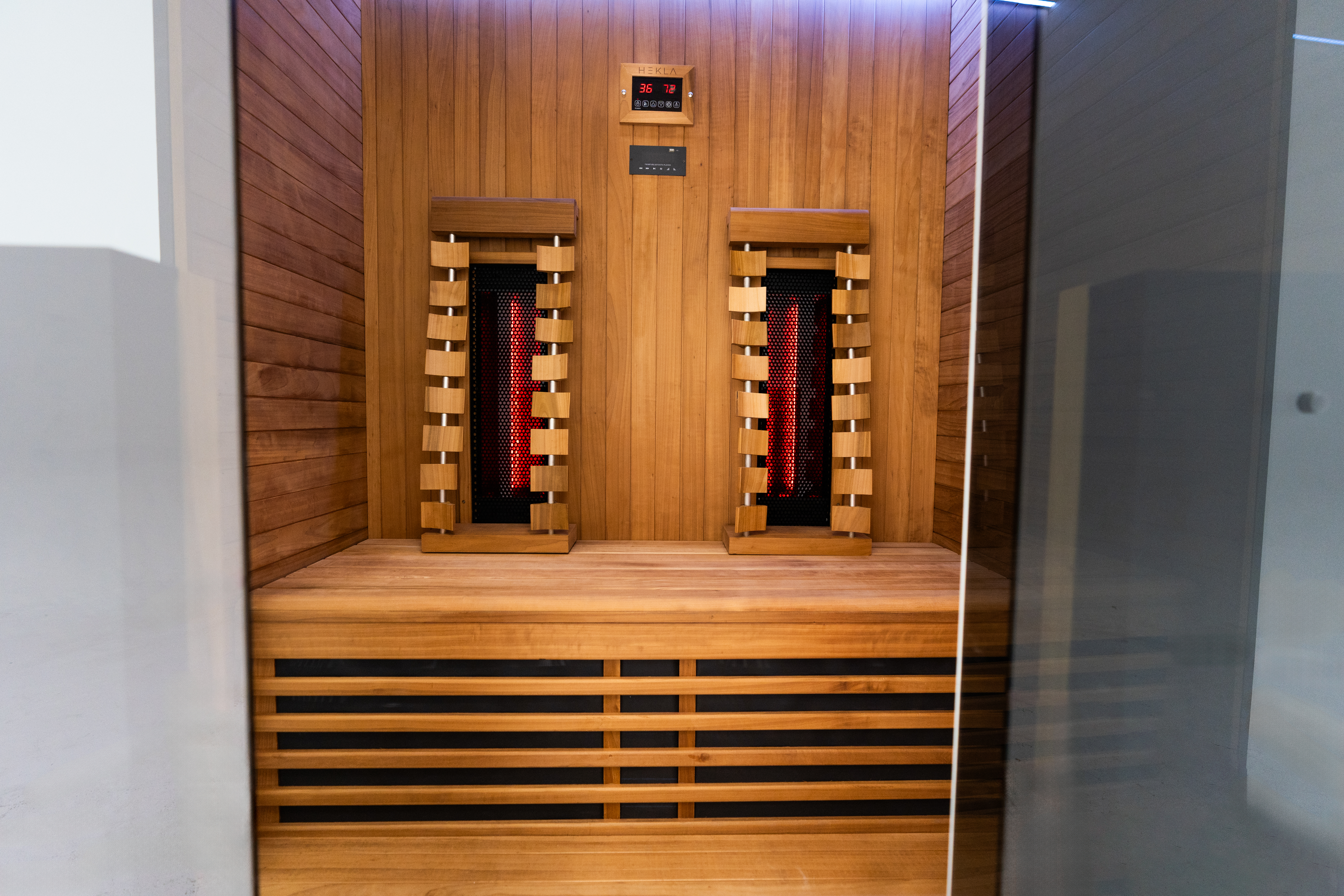 INFRARED 160 Infrarotsauna für 2 Personen | Große Infrarotkabine für Zuhause